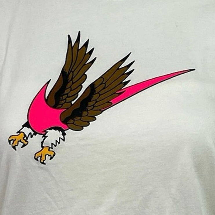 Nike Team USA Eagle Women's White Graphic Short Sleeve T Shirt Tee Top Size S