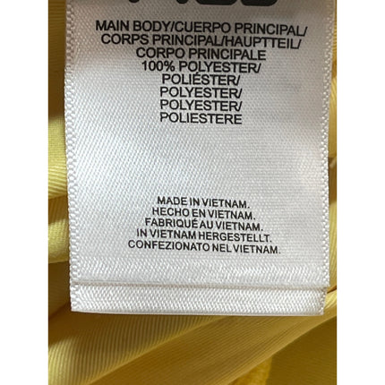 Fila x Hailey Women's Yellow Mid Waist Pleated Golf Tennis Mini A Line Skirt 4