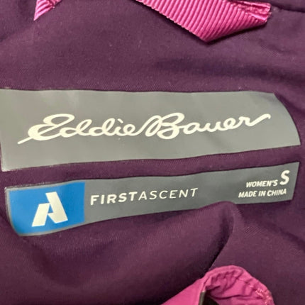 Eddie Bauer First Ascent PrimaLoft Pink Purple Insulated Puffer Jacket Size S
