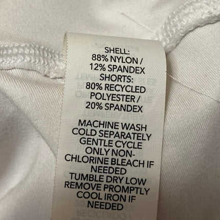 Joy Lab Womens White Pleated A Line Tennis Golf Athletic Mini Skort Skirt Sz XL