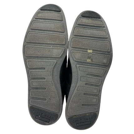 Cole Haan Grand OS Men's Black Suede Leather Cap Toe Waterproof Lace Up Boots 8