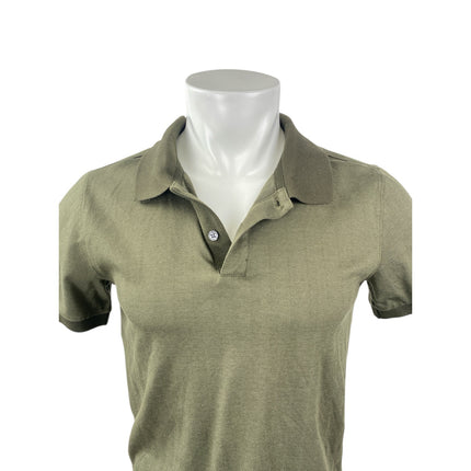 Banana Republic Luxury Touch Green Collared Short Sleeve Golf Polo Shirt Top M