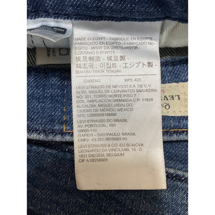 Levi's Men's Blue Medium Wash Slim Fit Skinny Y2k Casual Denim Jeans Size 32