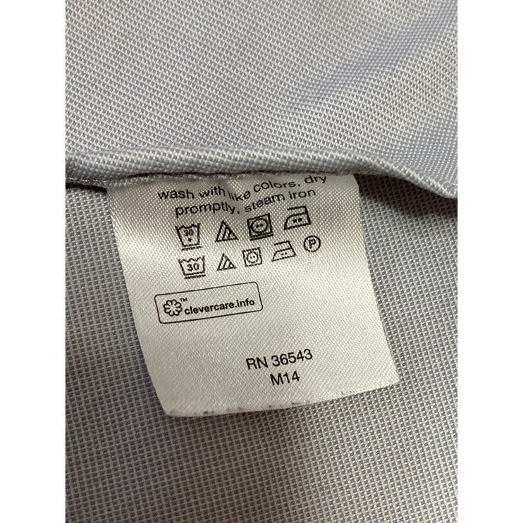 Michael Kors Airsoft Eco Men's Gray Slim Fit Long Sleeve Button Down Shirt Top M