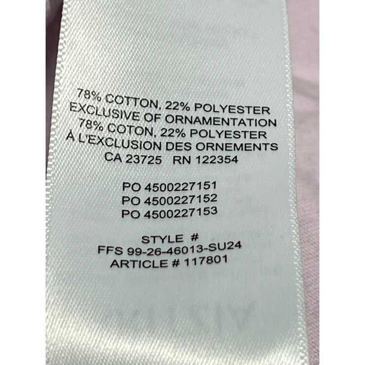 Aritzia Sweatfleece Women's Purple Lilac Boyfriend Fit Lounge Mini Shorts Size S