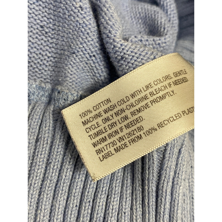 Mossimo Supply Co Men's Blue Crewneck Long Sleeve Sweatshirt Sweater Top Size M