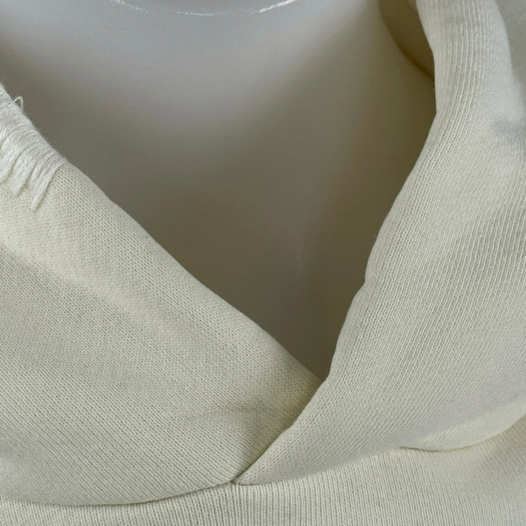 Madhappy Cream Long Sleeve Athletic Activewear Hoodie Sweater Sweatshirt Top S