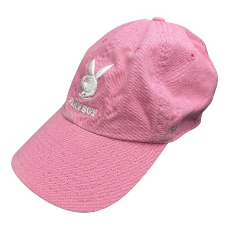 47 Brand Playboy Bunny Women's Pink Adjustable Strapback Baseball Cap Hat Sz OS