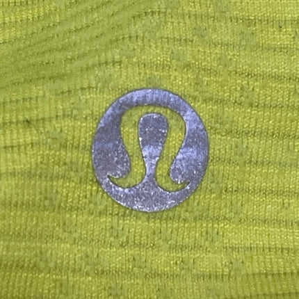 Lululemon Swiftly Tech 2.0 Yellow Long Sleeves Knit Athletic Tee T-shirt  Top M