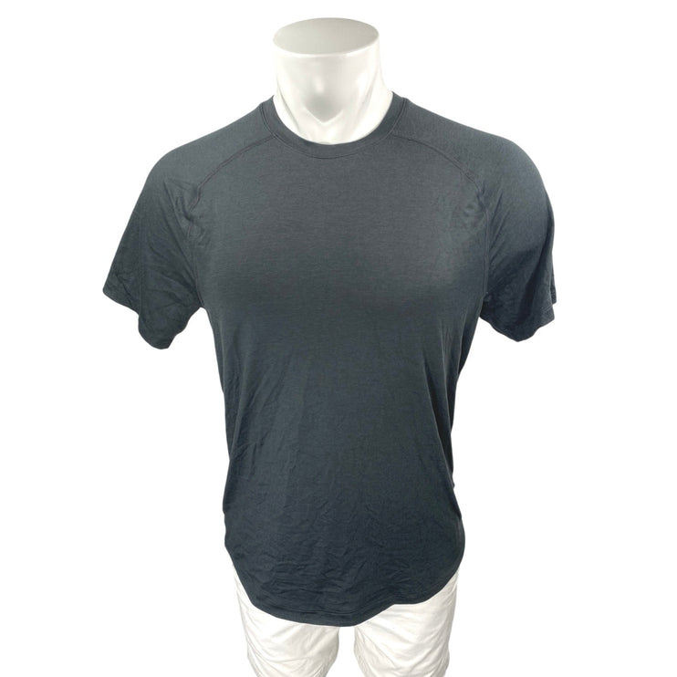 Rhone Reign Men's Black Short Sleeve Crew Neck Athletic T Shirt Tee Top Size M