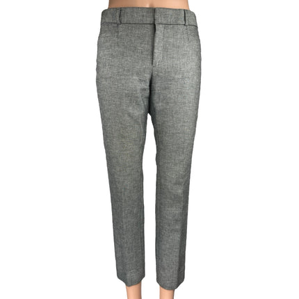 Banana Republic Sloan Women's Gray Straight Leg Trouser Dress Pants Size 4