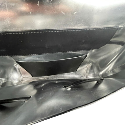 Mansur Gavriel Black Calf Leather Soft Lady Adjustable Crossbody Shoulder Bag