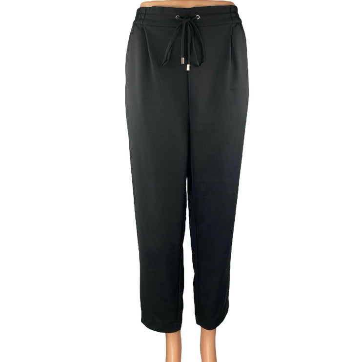 Athleta Metropolis Women's Black Straight Leg High Rise Trousers Pants Size 0