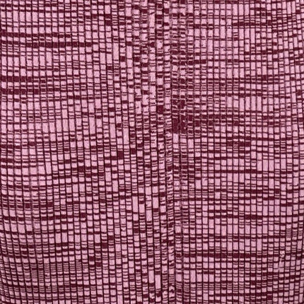 COS Women's Melange Purple Ribbed Knit Long Sleeve Maxi Bodycon Sweater Dress S