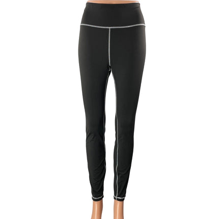 WeWoreWhat Corset Women's Black High Rise Yoga Athletic Leggings Pants Size M