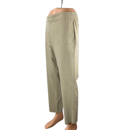 Banana Republic Mason Athletic Tapered Men's Khaki Beige Trousers Pants Size 35