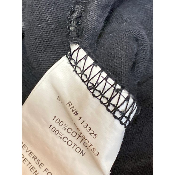 Russell Park Men's Black White Tie Dye Short Sleeve Crewneck T Shirt Tee Top 2XL