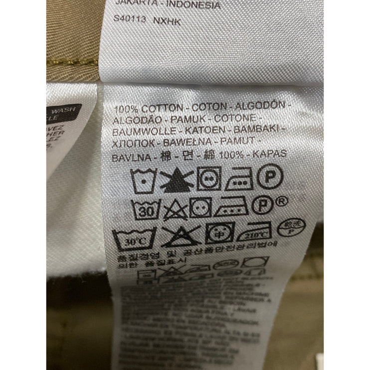 Levi's Men's Tan Khaki Mid Rise Tapered Leg Y2k Casual Trousers Pants Size 32
