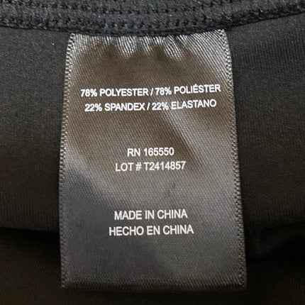 32 Degrees Heat Black High Waisted Activewear Workout Yoga Leggings Pants Size L