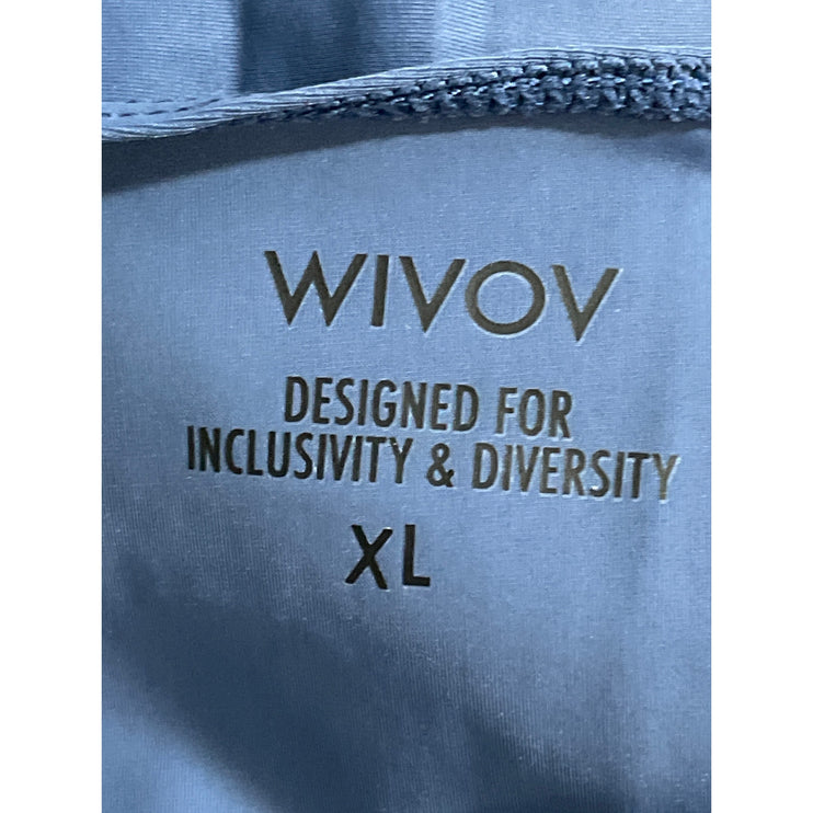 Wivov Women's Blue Racerback Yoga Workout Running Athletic Tank Top Size XL