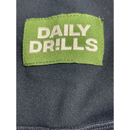 Daily Drills Black High Rise Yoga Workout Running Athletic Leggings Pants Size M