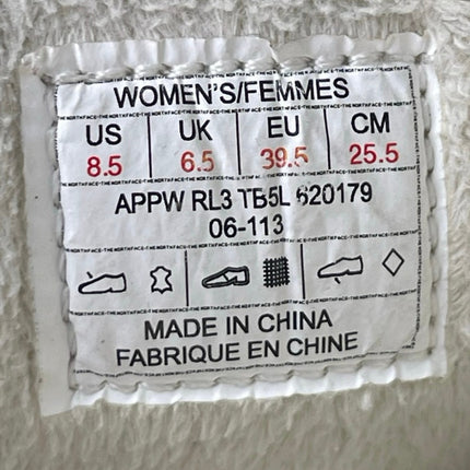 The North Face Alycia Women's Brown Suede Round Toe Lace Up Mid Calf Boots 8.5