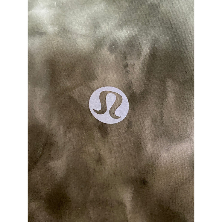 Lululemon Align Diamon Dye Green High Rise Yoga Crop Athletic Leggings Pants 4