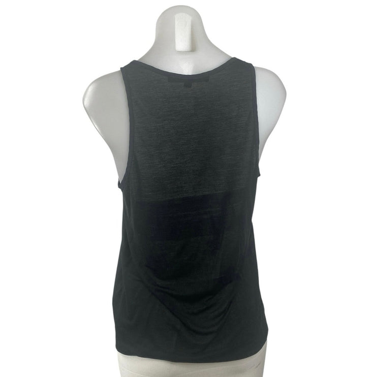 French Connection Women's Black Sleeveless Muscle Cami Camisole Tank Top Size S