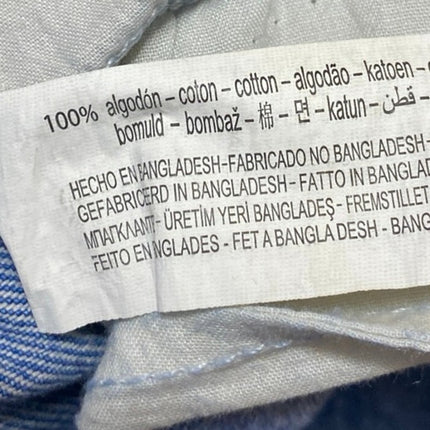 Zara Women's Blue Distressed High Waisted Straight Leg Denim Jeans Pants Size 2