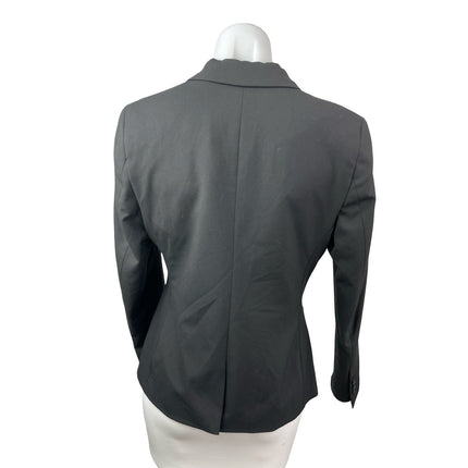 Van Heusen Black Notched Collar Long Sleeve Single Breasted Blazer Coat Jacket S