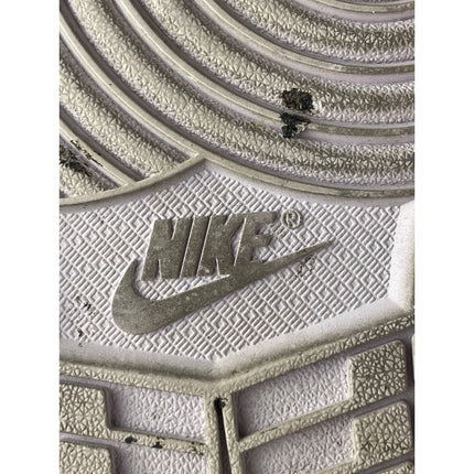 Nike Air Jordan 1 Mid Pink White Lace Up High Top Athletic Sneakers Shoes Size 7.5