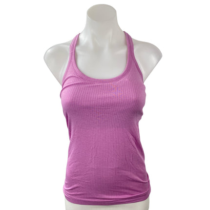 Lululemon Womens Pink Scoop Neck Sleeveless Yoga Athletic Activewear Tank Top 6
