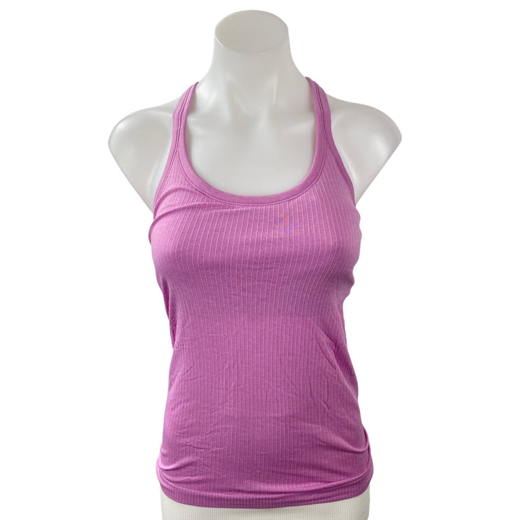 Lululemon Womens Pink Scoop Neck Sleeveless Yoga Athletic Activewear Tank Top 6