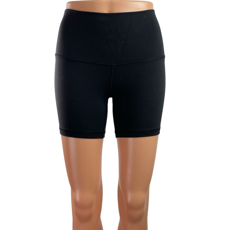 Aritzia TnAction Womens Black Low Rise Workout Running Athletic Biker Shorts XS