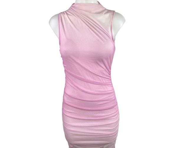 zara pink mesh dress Zara Dresses | Zara Tie Die Mesh Dress | Color: Pink/Purple