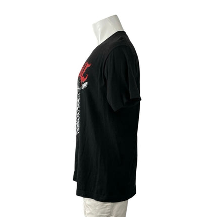 Dave Hill Skullface Men's Black Graphic Short Sleeve Crew T Shirt Tee Top Size L