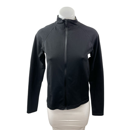 H&M Soft Move Black Long Sleeve Yoga Sports Athletic Activewear Coat Jacket Sz M