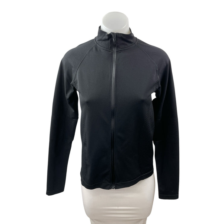 H&M Soft Move Black Long Sleeve Yoga Sports Athletic Activewear Coat Jacket Sz M