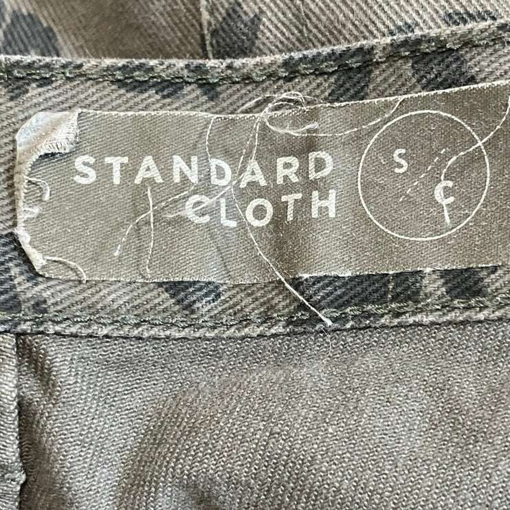 Standard Cloth Men's Botanical Floral Casual Straight Bermuda Denim Shorts Sz 31