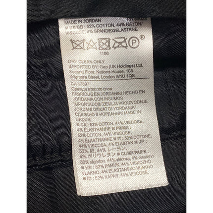 Banana Republic Women's Gray Mid Rise Slim Straight Trousers Dress Pants Size 6
