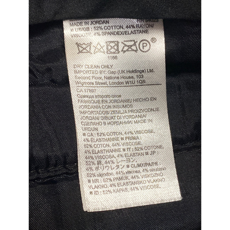 Banana Republic Women's Gray Mid Rise Slim Straight Trousers Dress Pants Size 6