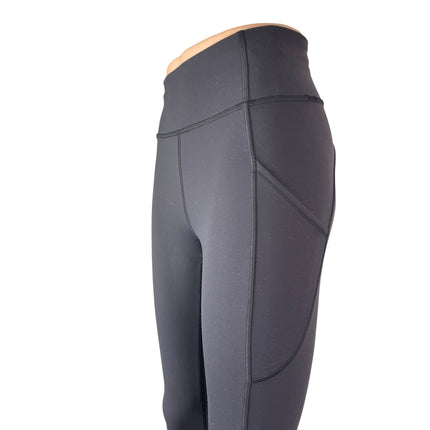 Lululemon Womens Gray High Rise Skinny Yoga Athletic Activewear Leggings Pants 4