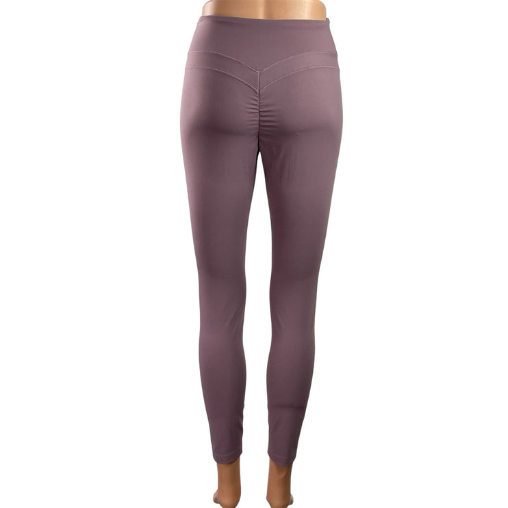 Gymshark Women's Purple High Rise Yoga Workout Athletic Leggings Pants Size M
