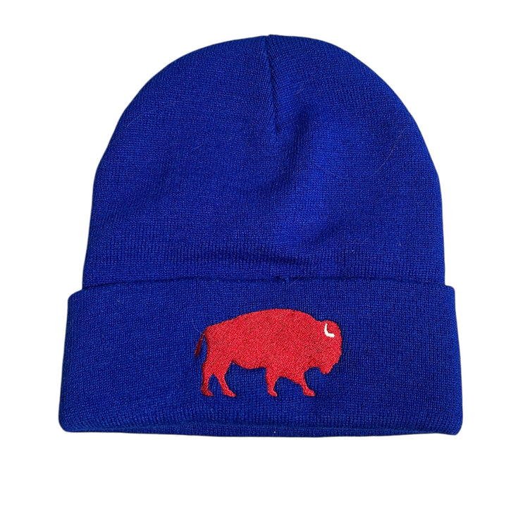 Men's Buffalo Bills Legacy Royal Blue Cuffed Knit Bonnet Hat Cap Beanie One Size