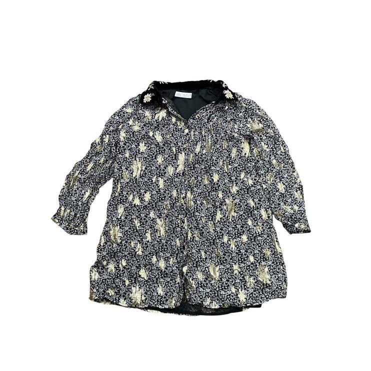Set of 3 Kids Girls Boden Zara Floral Strawberry Long Sleeve Dress Size 9-10Y
