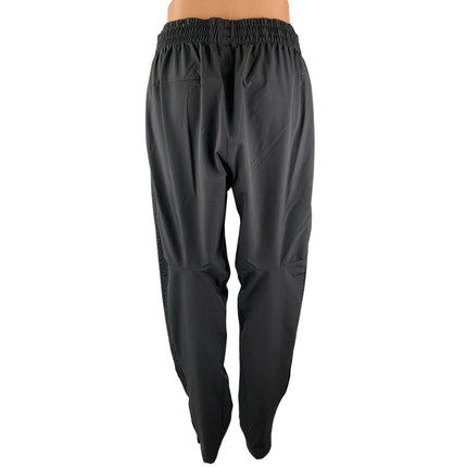 Adidas Climalite Black High Rise Athletic Trousers Joggers Sweat Pants Size M