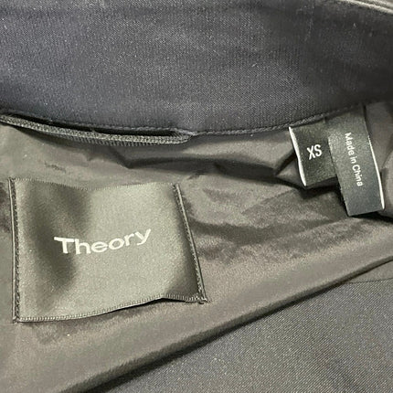 Theory Men's Black Long Sleeves Full Zip Lightweight Windbreaker Coat Jacket XS
