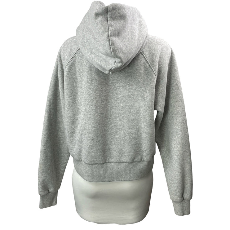 Vuori Restore Women's Gray Long Sleeves Half Zip Hoodie Hooded Sweatshirt Sz S
