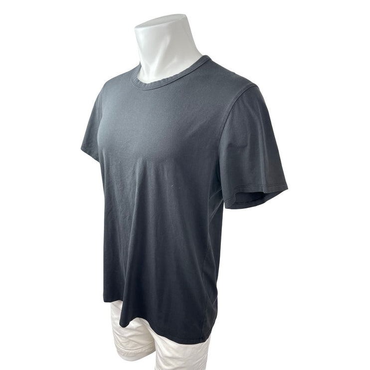 Lululemon Men's Black Short Sleeve Crew Neck Running Athletic T Shirt Tee Top M
