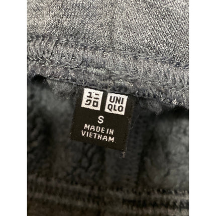 Uniqlo Gray Elastic Waist High Rise Tapered Track Jogger Trousers Sweat Pants S